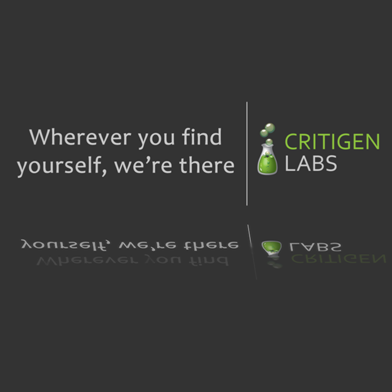 Critigen Labs.  Wherever you find yourself, we're there.